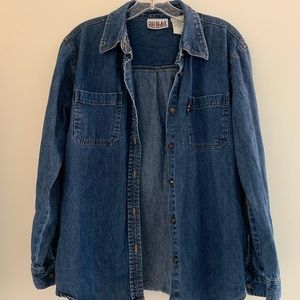 Long Sleeve Denim Button Down